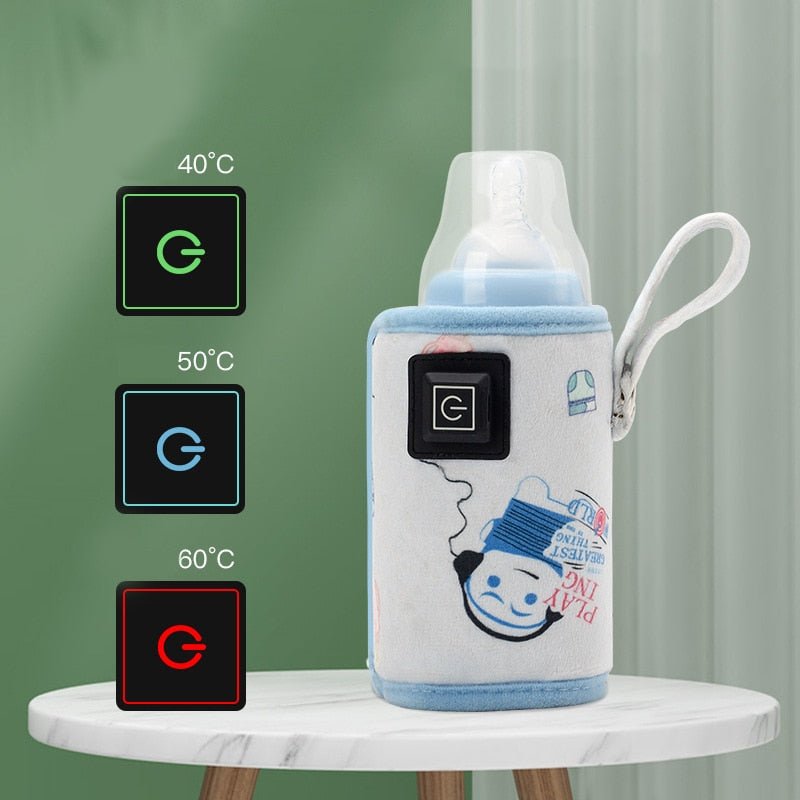 Chauffe-biberon Portable sans fil pour bébé, décongélation, chauffage à  deux Modes, 4 niveaux de température, pour voyage, usage extérieur